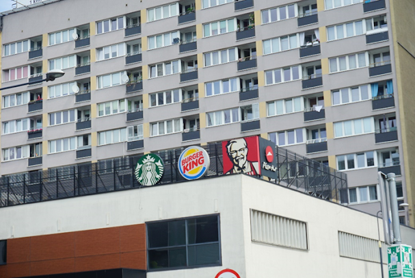 American fast food culture is firmly rooted in Warsaw