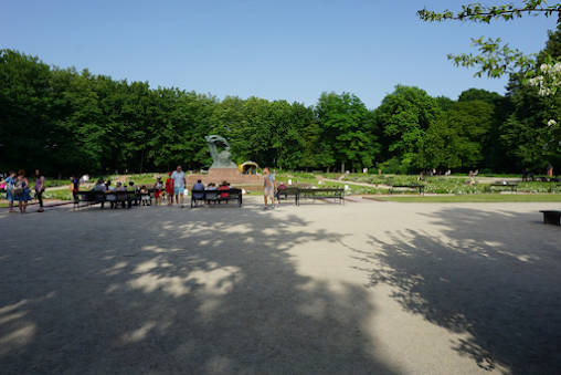 There are plenty of parks in Warsaw, but this is special