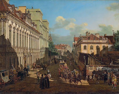 Warsaw history is identical with Canaletto