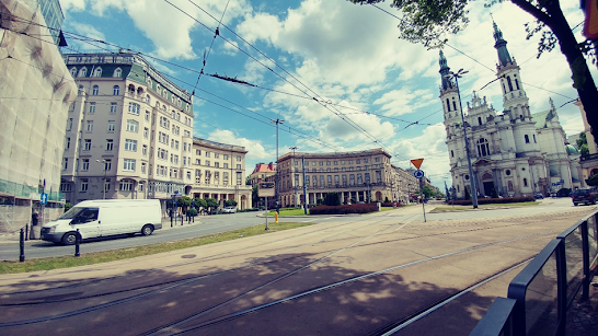 One of the iconic churches in Warsaw