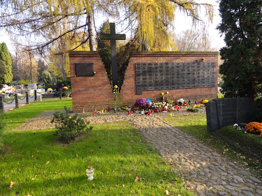 Urn hall at Military grave yard