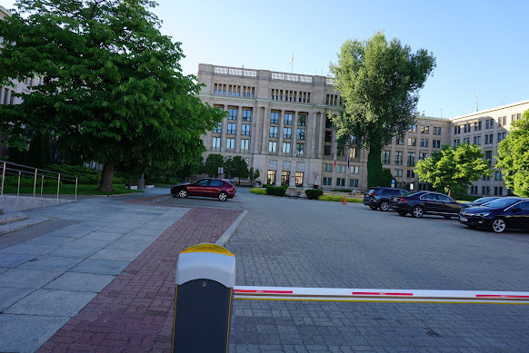 The ministry of finance is located in Warsaw's old financial quarter