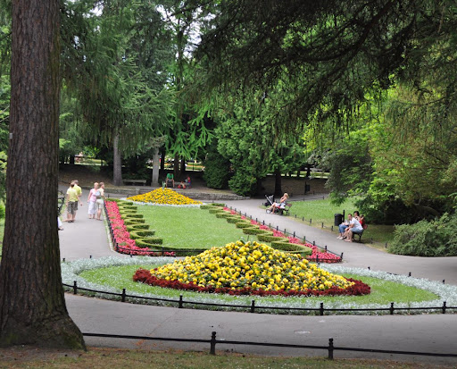 The Oliwa Park is located right next to the Cathedral