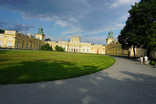 Art in Warsaw at the Palace in Wilanow