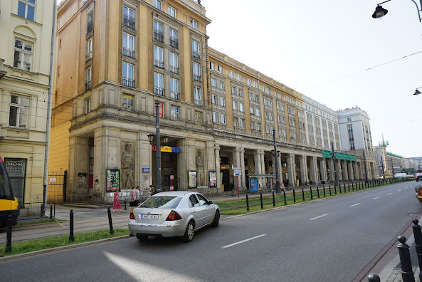 Socialist buildings from the Stalinist period next to Politechnika