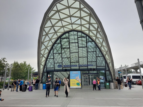 The enterance to Warszawa Zachodnia