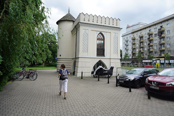 Placed at Pulawska Street as a part of an old palace complex