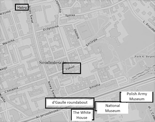 Map of Nowy Swiat